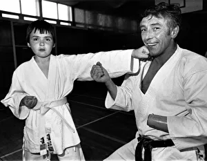 Disability Prints: Karate kids Mark Bennett and Owen Murray show the form that has taken them to martial
