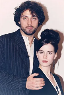 1994 Prints: Kate Beckinsale and Rufus Sewell at Cold Comfort Farm photocall 29 / 12 / 1994
