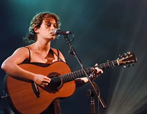 Kate Rusby on stage at the Mercury Music Awards before picking up her award