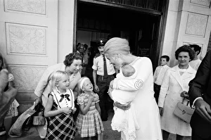 Katharine, Duchess of Kent leaving Kings College Hospital n Denmark Hill, London