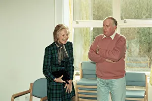 Katharine, Duchess of Kent, officially opens Rowley Regis Hospital, West Midlands