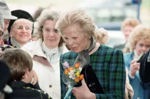 Katharine, Duchess of Kent, officially opens Rowley Regis Hospital, West Midlands