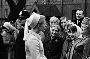 Katharine, Duchess of Kent, opens the new Civic Centre in Castleford, West Yorkshire