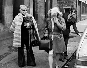Kathy Kirby in Glasgow, Scotland for a series of concert dates, 19th July 1973