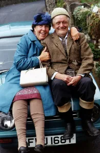 Kathy Staff actress plays Nora Batty in televisions LAST OF THE SUMMER WINE seen with