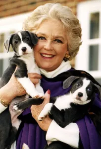 Columnist Prints: Katie Boyle with Two new arrivals at the RSPCA centre at Sandridge Potters Bar