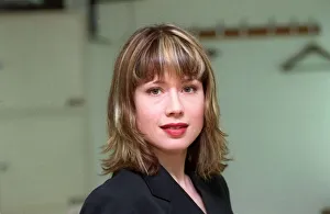 Katie Puckrik TV Presenter as she appears naturally before being made up to simulate