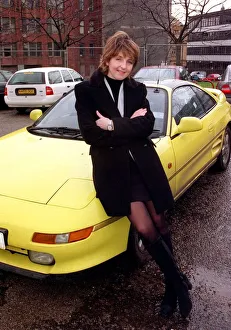 Kaye Adams TV Presenter at the launch of New Series Wheel Nuts