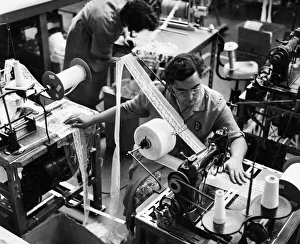 Kayser Bondor textiles factory at Pentrebach & Dowlais, Merthyr Tydfil, Wales