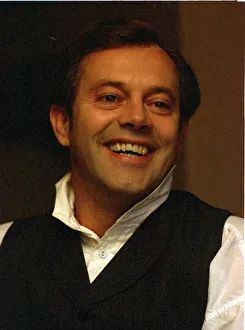 Keith Allen actor films on location near York October 1997 The star of new TV show
