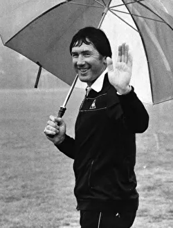 Keith Burkinshaw Tottenham Hotspur Manager prepares for his last match as manager of