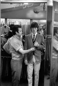 Keith Richards on the morning of 4 June 1964 when The Rolling Stones were taken shopping