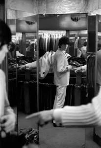 Keith Richards on the morning of 4 June 1964 when The Rolling Stones were taken shopping
