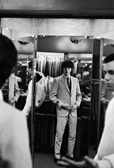 Only Young Men Prints: Keith Richards on the morning of 4 June 1964 when The Rolling Stones were taken shopping