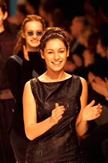 Kelly Brook Big Breakfast TV Presenter February 1999 at the Red or Dead London