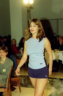 Kelly Brook Model November 98 Modeling Littlewoods catalogue clothes walking in