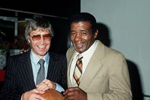Jon Scan Prints: Ken Buchanan & Floyd Patterson boxers October 1986