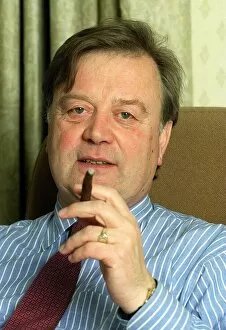 Images Dated 30th December 1998: Kenneth Clarke conservative MP December 1998 working in his Parliamentary office