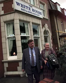 00650 Prints: Kenneth Clarke and wife Gillian Clarke October 1997 Kenneth Clarke MP former