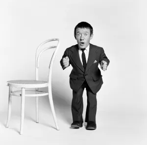 Kenny Baker, actor who plays robot character R2-D2 in new science fiction film, Star Wars