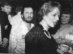 Tory Prints: Kenny Everett and Margaret Thatcher at UK Conservative Party Convention