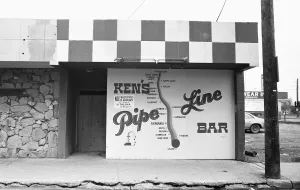 United States Of America Prints: Kens Pipeline Bar in Fairbanks Alaska USA December 1977