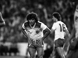 Kevin Keegan after missing chance of a goal July 1982 against Spain in the 1982