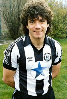 Football Strip Prints: Kevin Keegan in the Newcastle United strip Football fever hit Tyneside as