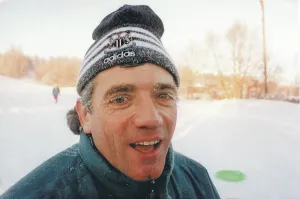 Kevin Keegan in Norway in 1996. Newcastle United bosses flew 270 children to Norway