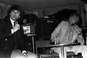 The Kevin Keegan Roadshow at the Heaton RAOB Club in February 1983 Kevin on stage