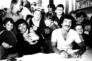 Autograph Prints: Kevin Keegan and Terry McDermott turned up at newsagent Derek Weddles shop