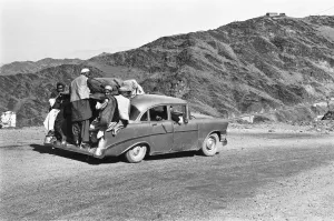 Taxi Prints: Khyber Pass taxi service. One of the strangest taxi services in the world