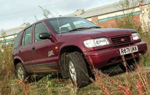 KIA SPORTAGE 4 WHEEL DRIVE JEEP NOVEMBER 1997 ROAD RECORD SUPPLEMENT R671 UKK