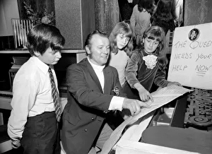 Kim Fentiman, aged 12, read about the dockers have a whip-round for Prince Phillip