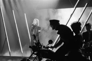 Kim Wilde Prints: Kim Wilde performs at The British Rock and Pop Awards held at The Lyceum Ballroom in