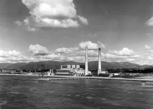 Kincardine Electric Power Station October 1960 To be opened by Queen Elizabeth 11