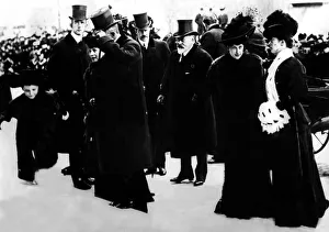 Talking Prints: King Edward VII The state visit of King Edward VII to Sweden in 1908