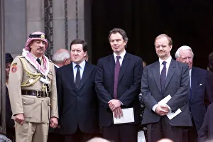 King Hussein of Jordan Memorial Service July 1999 George Robinson MP