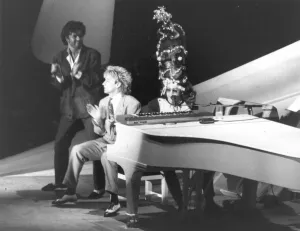 Pianist Prints: The three kings of pop - Elton John, George Michael and Rod Stewart