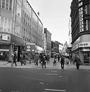 Leeds Prints: Kirkgate, Leeds, West Yorkshire. 22nd January 1973