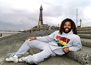 Kirkland Laing Boxer in Blackpool for his next Fight
