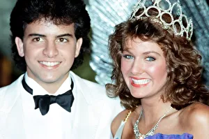 00384 Prints: Kirsty Bertarelli, formerly Kirsty Roper, is pictured here after being crowned as Miss UK