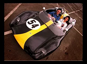 Circuits Prints: KNOCKHILL RACECOURSE APRIL 1998 ROAD RECORD SUPPLEMENT driver Ian Gibbon with Miss
