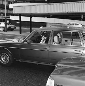 Koo Stark, Actress arriving at London Heathrow Airport, Wednesday 10th August 1983