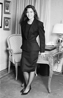 Koo Stark, Actress in London, Thursday 28th January 1988