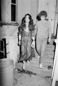 Photographer Prints: Koo Stark, Actress pictured leaving her London Flat this evening