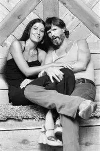 Kris Kristofferson and his wife Rita Coolidge during rehearsals for their super show in