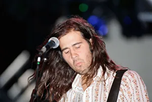 Krist Noveselic, bass guitarist of Seattle-based grunge rock group Nirvana