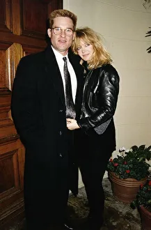 Kurt Russell and his wife Goldie Hawn who are both Hollywood Film Stars from films such