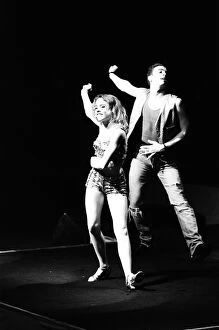 00678 Collection: Kylie Minogue in concert at Liverpool Empire Theatre, Merseyside. 19th October 1989